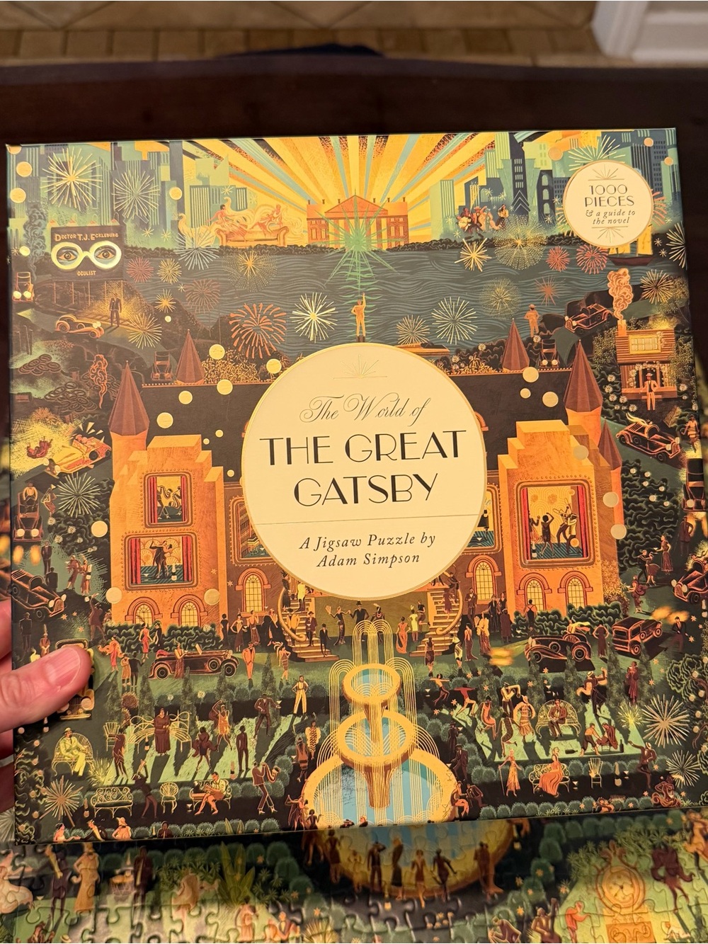 The World of The Great Gatsby 1000 Pieces Puzzle Adam Simpson Laurence King - Picture 9 of 12
